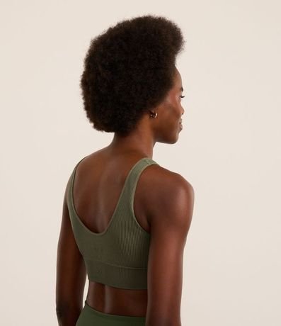 Top copa Deportivo Seamless con Breteles Anchos 4