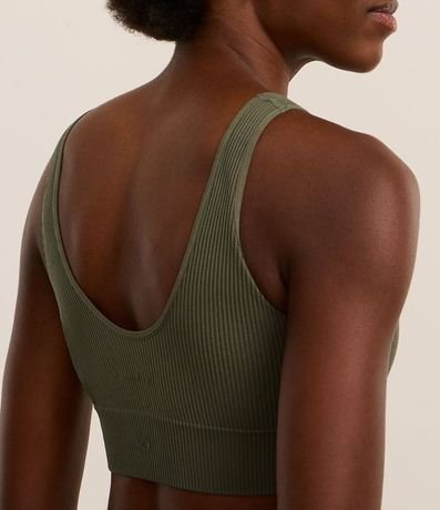 Top copa Deportivo Seamless con Breteles Anchos 5