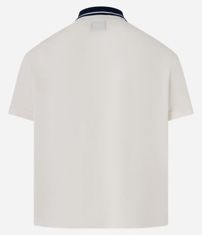 Remera Boxy Sportcore con Cuello Polo 7