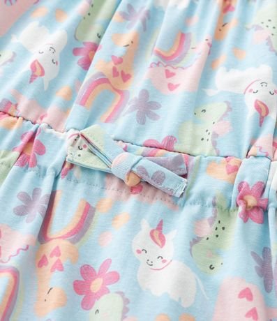 Enterito Infantil con Estampa Dinos y Unicórnios - Talle 0 a 18 meses 6