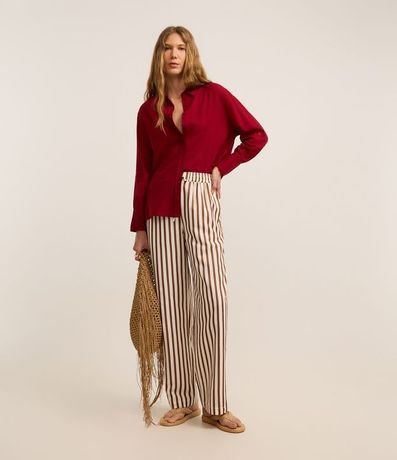 Camisa Manga Larga en Viscolino 2