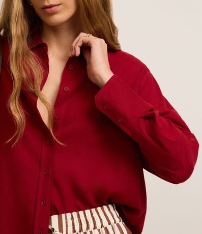 Camisa Manga Larga en Viscolino 5