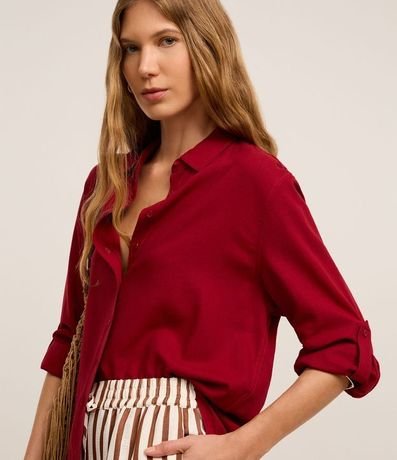 Camisa Manga Larga en Viscolino 4