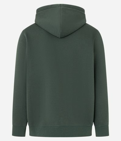 Saco Canguro en Algodón con Capucha y Estampa de Montaña 6