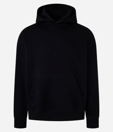 Saco Boxy en Algodón con Felpa Liso 6