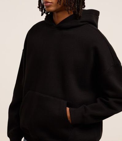 Saco Boxy en Algodón con Felpa Liso 4