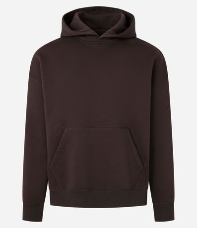 Saco Boxy en Algodón con Felpa Liso 6