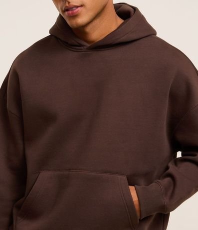 Saco Boxy en Algodón con Felpa Liso 3