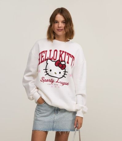 Saco Calentito en Algodón con Estampa Hello Kitty Sporty League
