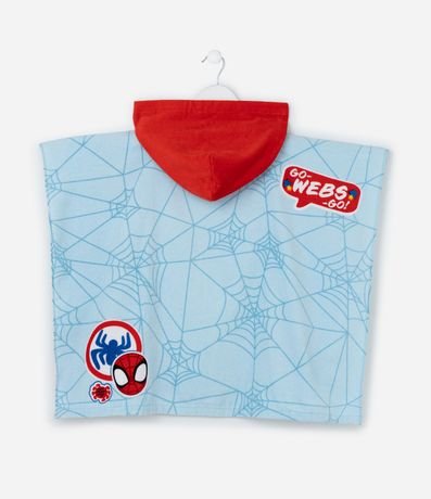 Poncho Infantil con Estampado Spidey - Talle único 2