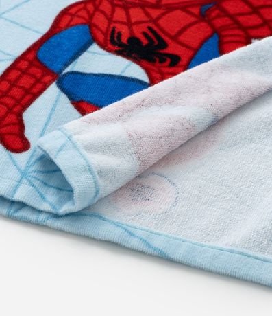 Poncho Infantil con Estampado Spidey - Talle único 4