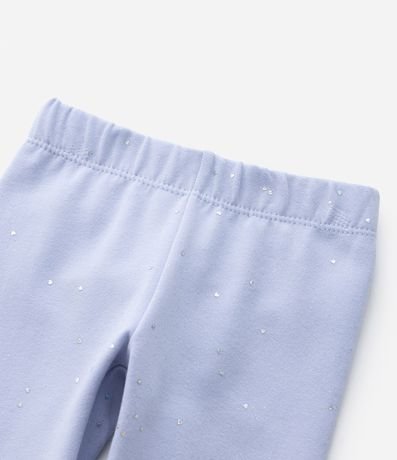 Pantalón Legging Infantil en Algodón con Brillitos - Talle 1 a 6 años 5