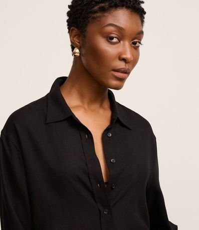 Camisa Manga Larga en Viscolino 4