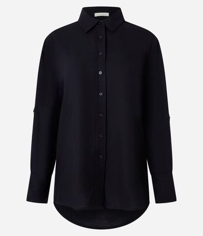 Camisa Manga Larga en Viscolino 6