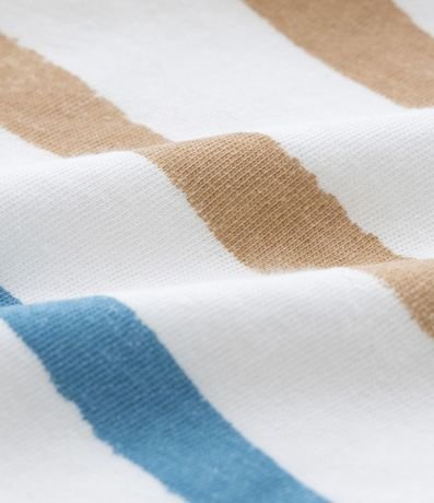 Conjunto Infantil con Pequeño Bolsillo y Estampa Rayada - Talle 1 a 6 años 5