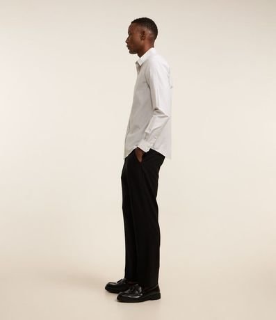 Camisa Social en Tricolina de Cuadros Grid 3