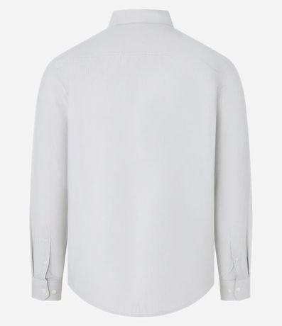 Camisa Social en Tricolina de Cuadros Grid 9