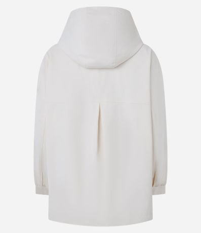 Campera Oversized con Ajustador en la Capucha y Bolsillos Cargo 9