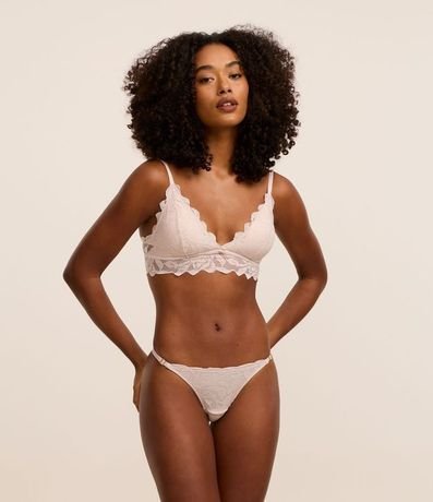 Soutien Top en Encaje Floral 2