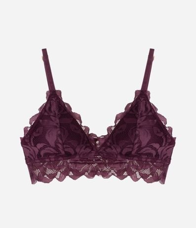 Soutien Top en Encaje Floral 5