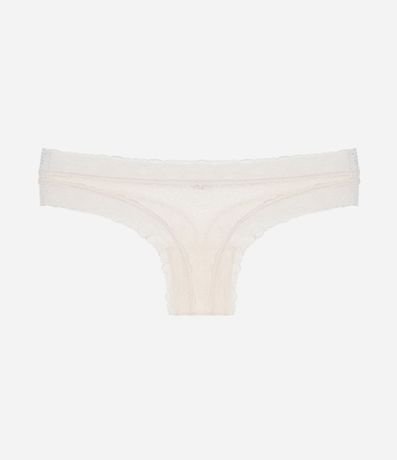 Bombacha Bikini Hilo en Encaje Floral 4