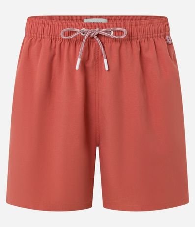 Bermuda de Banho en Ripstop con Cintura Elástica 5