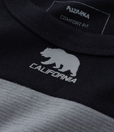 Remera Infantil con Estampa California y Recortes Texturizados - Talle 5 a 14 años 4