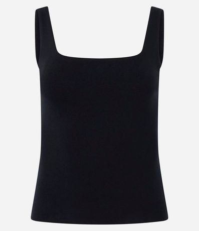 Blusa en Rib con Bretel Ancho 5