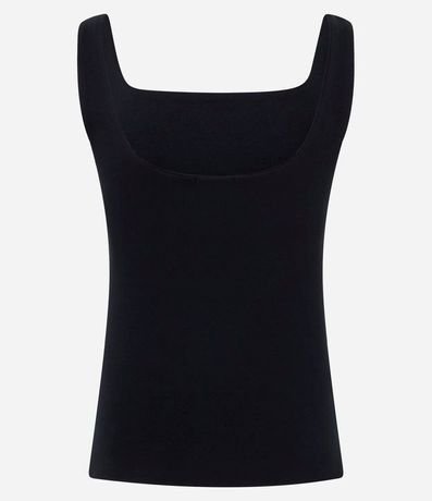 Blusa en Rib con Bretel Ancho 6