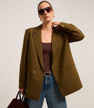 Blazer Oversize de Doble Botonadura 7
