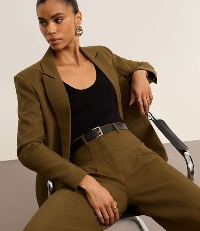 Blazer Oversize de Doble Botonadura 10