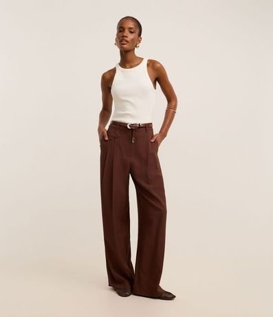 Blusa Básica Regular en Rib de Algodón 2