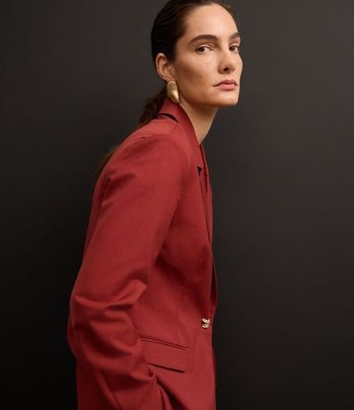 Blazer Boho Sastre con Solapas y Bolsillo en el Pecho 8