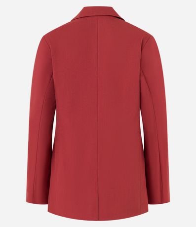 Blazer Boho Sastre con Solapas y Bolsillo en el Pecho 10