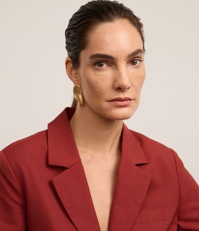 Blazer Boho Sastre con Solapas y Bolsillo en el Pecho 7