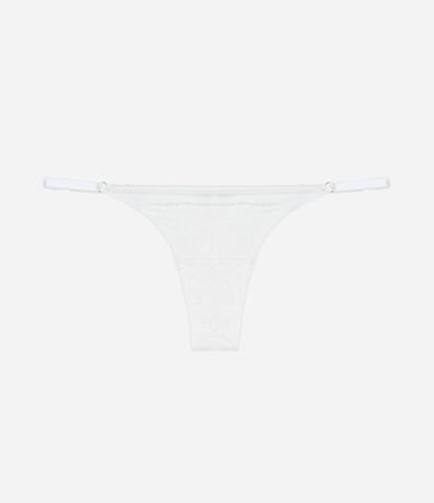 Bombacha Colaless Hilo con Encaje Floral 6