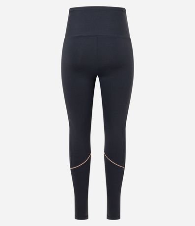 Pantalón Legging en Poliamida con Bolsillos y Detalle de Frisos 5