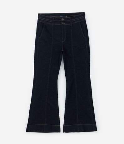 Pantalón Flare en Jeans con Elastano Curve & Plus Size 5