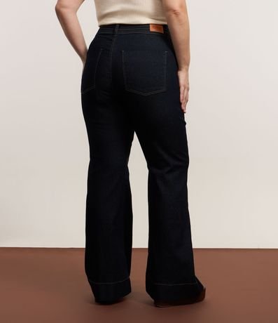 Pantalón Flare en Jeans con Elastano Curve & Plus Size 3