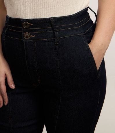 Pantalón Flare en Jeans con Elastano Curve & Plus Size 4