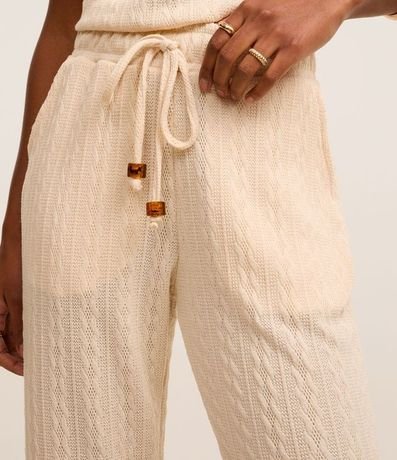 Pantalón Zanahoria con Lazo en la Cintura y Bolsillos Laterales 4