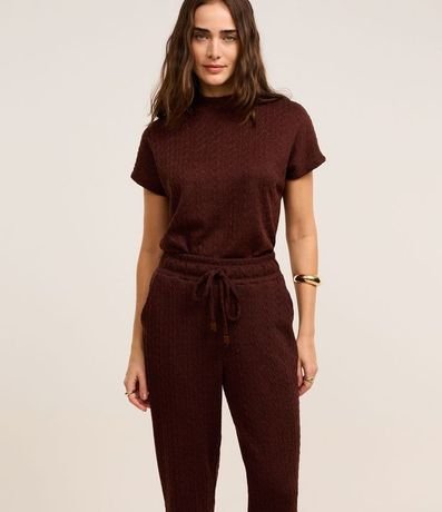 Pantalón Zanahoria con Lazo en la Cintura y Bolsillos Laterales 2