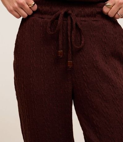 Pantalón Zanahoria con Lazo en la Cintura y Bolsillos Laterales 4