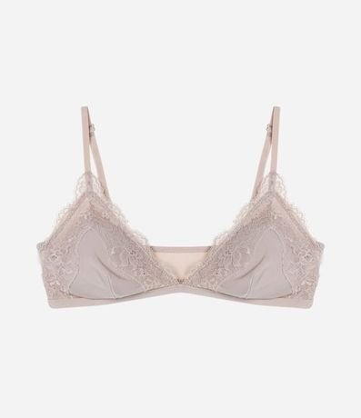 Soutien Top en Microfibra con Detalles en Encaje y Copa Desmontable 5