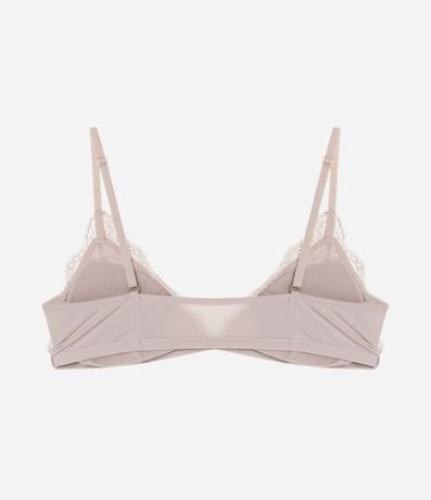 Soutien Top en Microfibra con Detalles en Encaje y Copa Desmontable 6