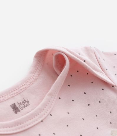 Body Infantil en Algodón con Estampa Animalitos - Talle RN a 18 meses 3