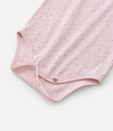 Body Infantil en Algodón con Estampa Animalitos - Talle RN a 18 meses 4