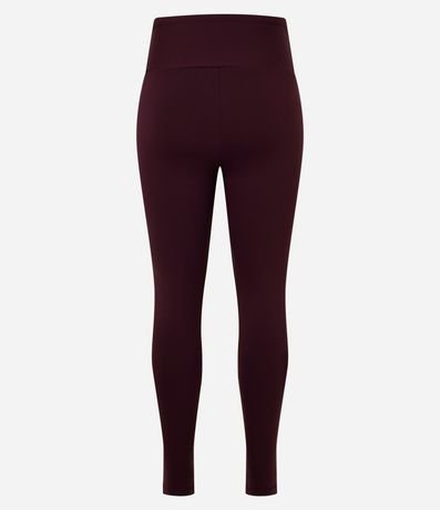 Pantalón Legging Deportiva en Microfibra con Friso Lateral Contrastante 2