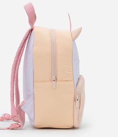 Mochila Infantil con Pequeño Bolsillo y Estampa Unicórnio - Talle único 2