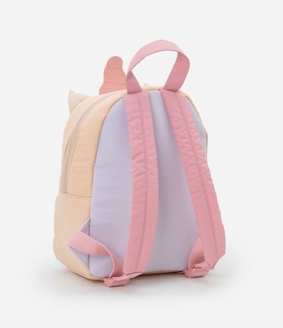 Mochila Infantil con Pequeño Bolsillo y Estampa Unicórnio - Talle único 5